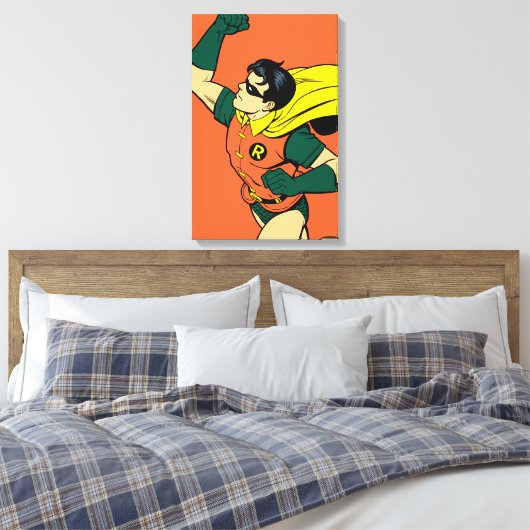 Robin Uppercut Leinwanddruck (Insitu (Schlafzimmer))