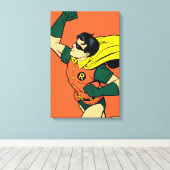 Robin Uppercut Leinwanddruck (Insitu (Holzboden))