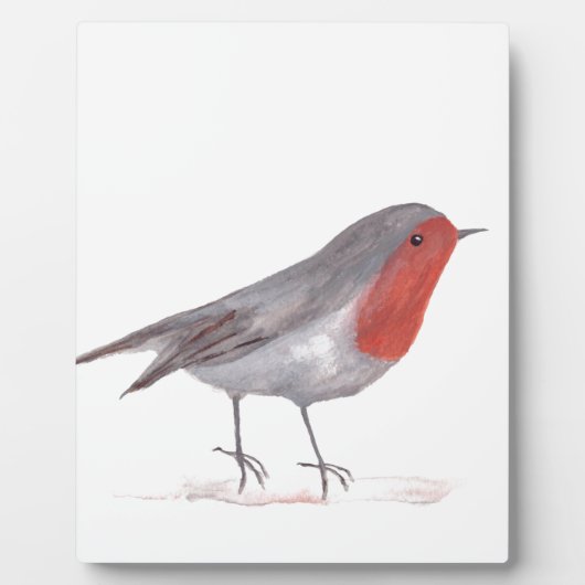 Robin-Vogel Fotoplatte (Vorderseite)