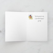 Robin - Vogel-Geburtstags-Gruß Karte (Innenseite)