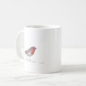 Robin-Vogel Kaffeetasse (Vorderseite Links)