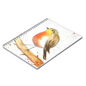 Robin-Vogel Notizblock (Linke Seite)