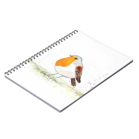 Robin Wassercolor Notizblock (Linke Seite)