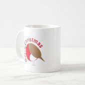 Robin Weihnachts-Tasse Kaffeetasse (Vorderseite Links)