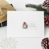 Robin Winter Delight, Brauch Adressaufkleber