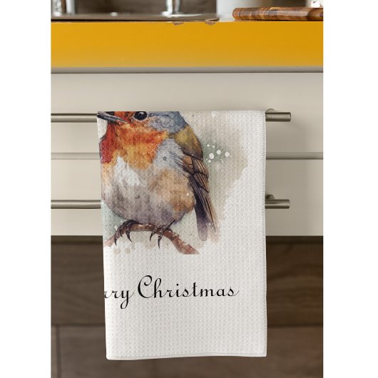 Robin Winter Delight, Brauch Geschirrtuch