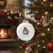Robin Winter Delight, Brauch Keramik Kugel-Ornament