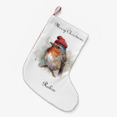 Robin Winter Delight, Brauch Kleiner Weihnachtsstrumpf (Vorderansicht (hängend))