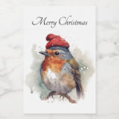 Robin Winter Delight, Brauch Lebensmitteletikett (Einzelnes Label)