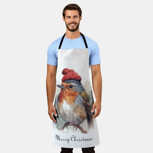 Robin Winter Delight, Brauch Schürze (Getragen)