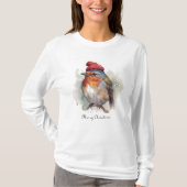 Robin Winter Delight, Brauch T-Shirt (Vorderseite)