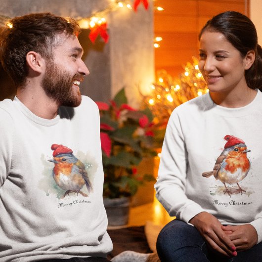 Robin Winter Delight, Brauch T-Shirt