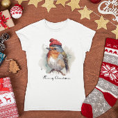 Robin Winter Delight, Brauch T-Shirt