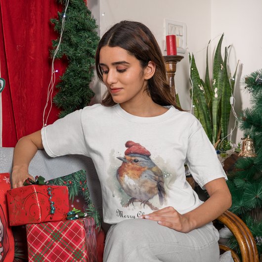 Robin Winter Delight, Brauch T-Shirt