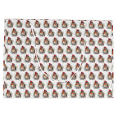 Robin Winter Delight Große Geschenktüte (Rückseite)