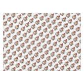 Robin Winter Delight Tischdecke (Vorderseite (Horizontal))
