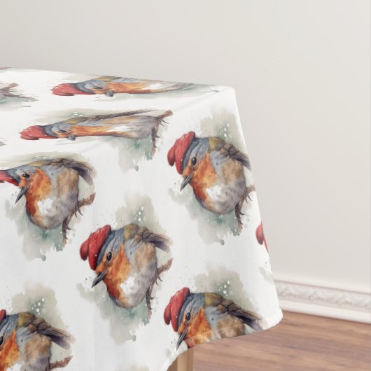 Robin Winter Delight Tischdecke (Beispiel)