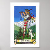 Robin Wood Tarot - Major 0 - The Fool Poster (Vorne)