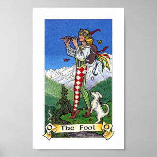 Robin Wood Tarot - Major 0 - The Fool Poster