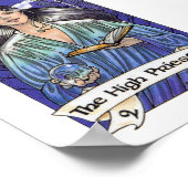 Robin Wood Tarot - Major 2 Die Hohepriester Poster (Ecke)