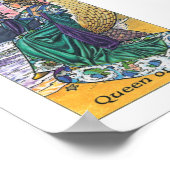 Robin Wood Tarot - Queen of Cups Poster (Ecke)