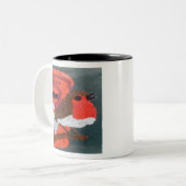 Robin Zweifarbige Tasse (Vorderseite Links)