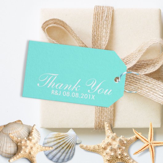 Robinblauer türkisblauer Wasserhauptblauer Hochzei Geschenkanhänger