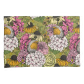 Robinen im Garten 2 Kissenbezug (Vorderseite-Rechts)