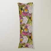 Robinen im Garten 2 Seitenschläferkissen (Vorderseite Vertikal)