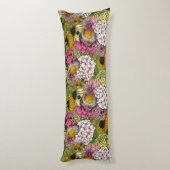 Robinen im Garten 2 Seitenschläferkissen (Rückseite (Vertikal))