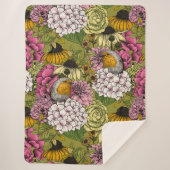 Robinen im Garten 2 Sherpadecke (Vorderseite)