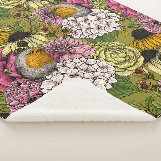 Robinen im Garten 2 Sherpadecke (3/4)