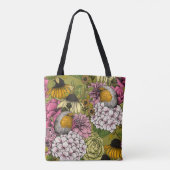 Robinen im Garten 2 Tasche (Rückseite)