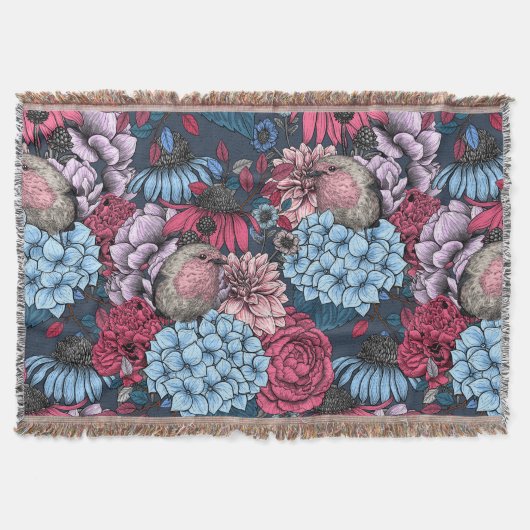 Robinen im Garten 3 Decke (Vorderseite)