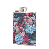 Robinen im Garten 3 Flachmann (Links)