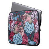 Robinen im Garten 3 Laptopschutzhülle (Vorderseite Links)