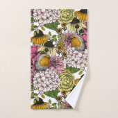 Robinen im Garten Badhandtuch Set (Handtuch)