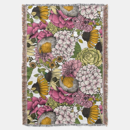 Robinen im Garten Decke (Vorderseite Vertikal)