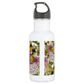 Robinen im Garten Edelstahlflasche (Rückseite)