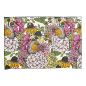 Robinen im Garten Kissenbezug (Vorderseite-Rechts)