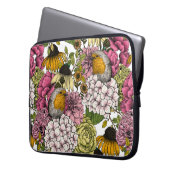 Robinen im Garten Laptopschutzhülle (Vorderseite Links)