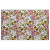 Robinen im Garten Stoff (Yard (91,4 cm))