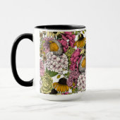 Robinen im Garten Tasse (Links)