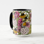 Robinen im Garten Tasse (Vorderseite Links)