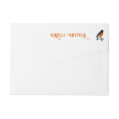 Robinen und Blume (Rückseite)