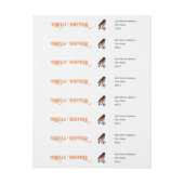 Robinen und Blume (Bogen)