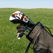 Robinen und Blume Golf Headcover (In SItu)