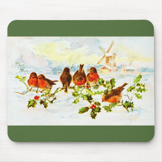 Robinen und heilig mousepad (Vorne)