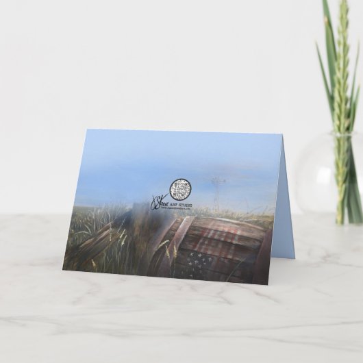 Robins 5 x 7" karte (Rückseite)