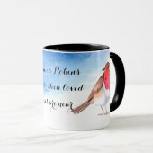 Robins Aquarell hinzufügen Tasse (VorderseiteRechts)